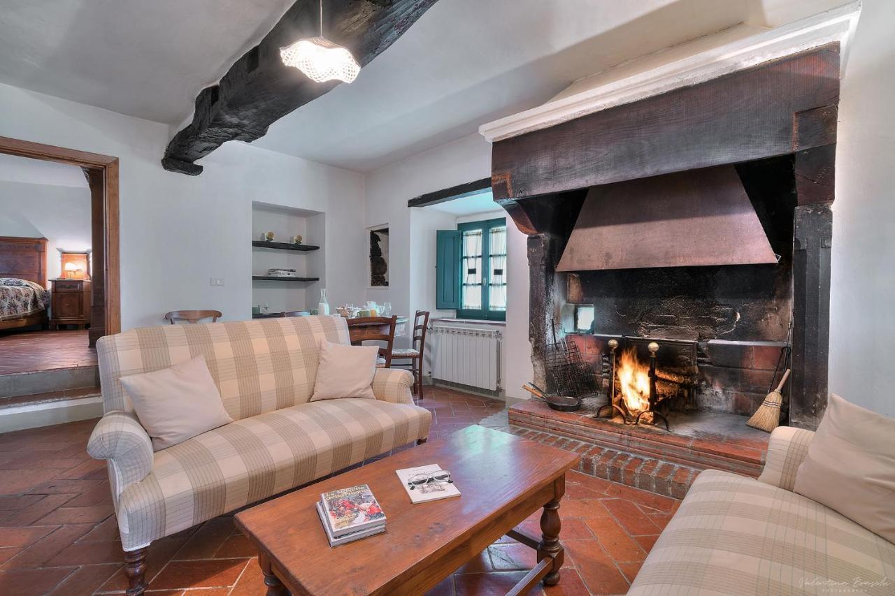 Vila Castello Di Sarna Chiusi della Verna Exteriér fotografie